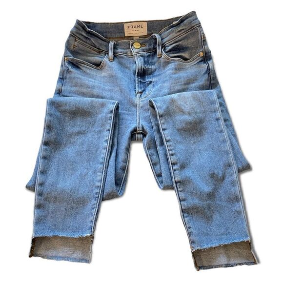 Women’s FRAME DENIM Le High Ankle cropped Denim |Size:24| - Picture 1 of 7